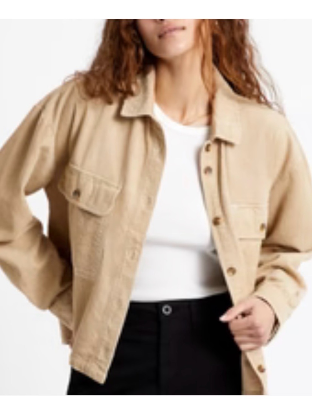 Brixton Women's Bowery Corduroy Shacket